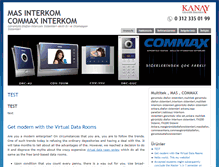 Tablet Screenshot of diafonsistemleri.com